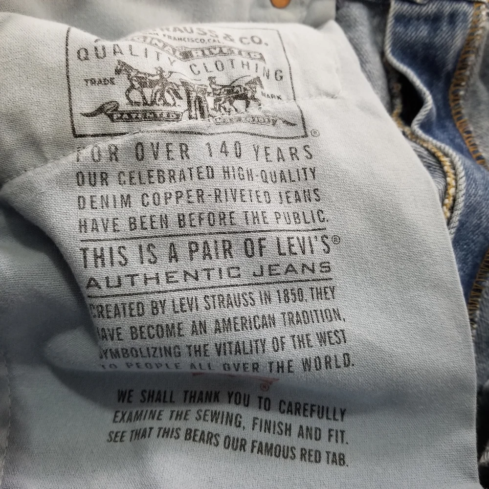Vintage Levi's 550 Relaxed Fit Jeans MADE IN USA
